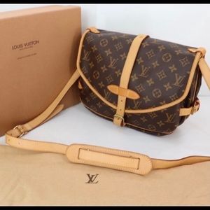 💎Beautiful Vintage LV Saumur 30💎